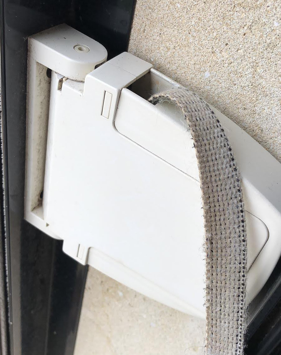 Sustitución de recogedor de cinta en Tamaraceite